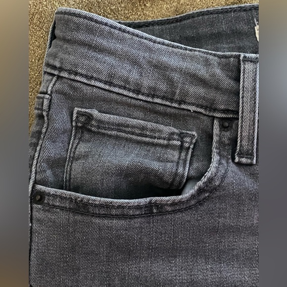 Levi’s 721 High Rise Skinny Jeans Size 27 Stretchy Grey Measures W26 L29 - Picture 5 of 10